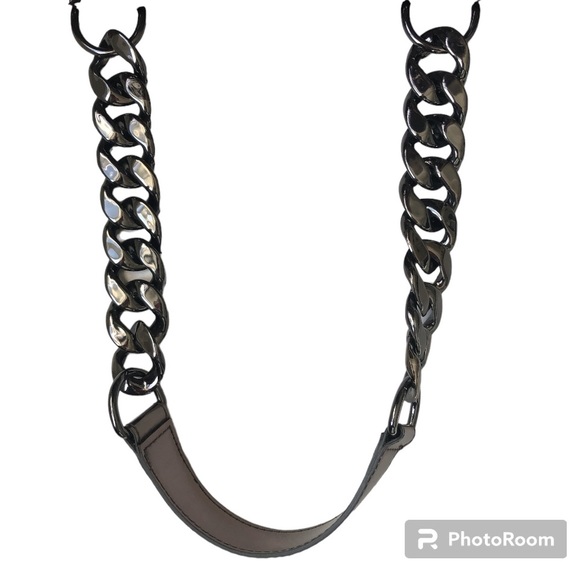 Marc by Marc Jacobs Metallic Tote, with Chain Straps, EUC like new - Picture 8 of 12